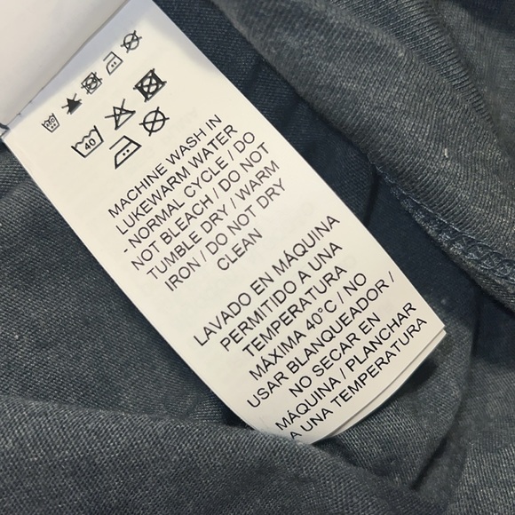 Mens Medium Dark Slate Soft Short Sleeve T-shirt - Picture 7 of 9